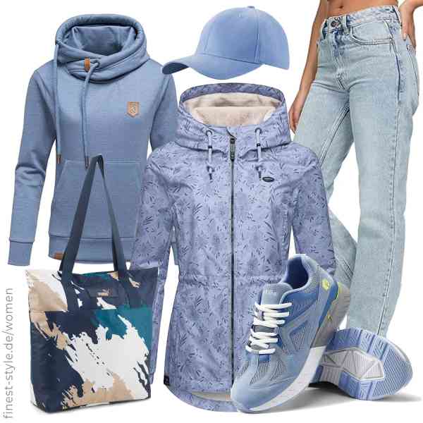 Top frauen-Outfit im Finest-Trend-Style für ein selbstbewusstes Modegefühl mit tollen Produkten von Ragwear,REPUBLIX,REPUBLIX,4sold,PUMA,FitVille