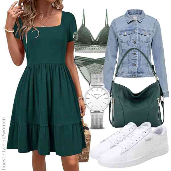 Top frauen-Outfit im Finest-Trend-Style für ein selbstbewusstes Modegefühl mit tollen Produkten von ONLY,Newshows,Necalisi,BERING,modamoda de,PUMA