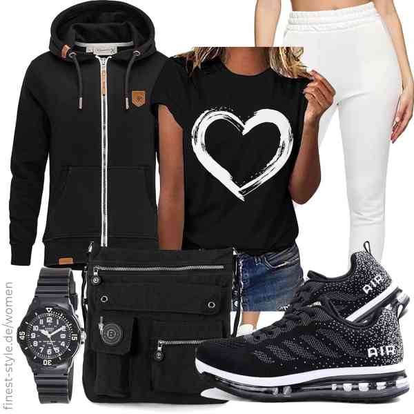Top frauen-Outfit im Finest-Trend-Style für ein selbstbewusstes Modegefühl mit tollen Produkten von REPUBLIX,TOMEEK,REPUBLIX,Casio,BAG STREET INTERNATIONAL,Axcone