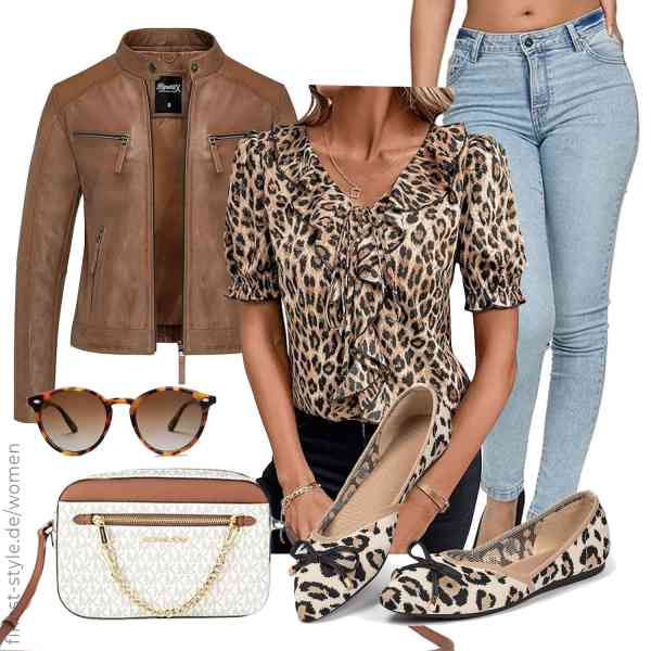 Top frauen-Outfit im Finest-Trend-Style für ein selbstbewusstes Modegefühl mit tollen Produkten von REPUBLIX,GORGLITTER,REPUBLIX,SOJOS,Michael Kors,Frank Mully