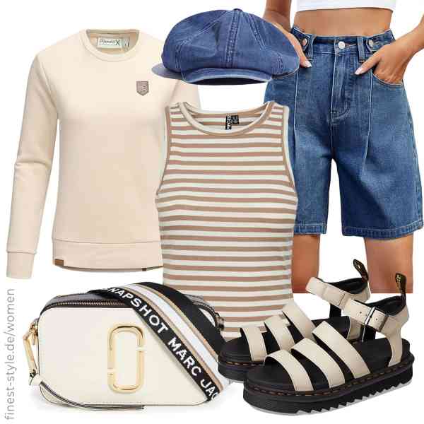 Top frauen-Outfit im Finest-Trend-Style für ein selbstbewusstes Modegefühl mit tollen Produkten von ,PIECES,Felcia,Perfeclan,MARC JACOBS,DR. MARTENS