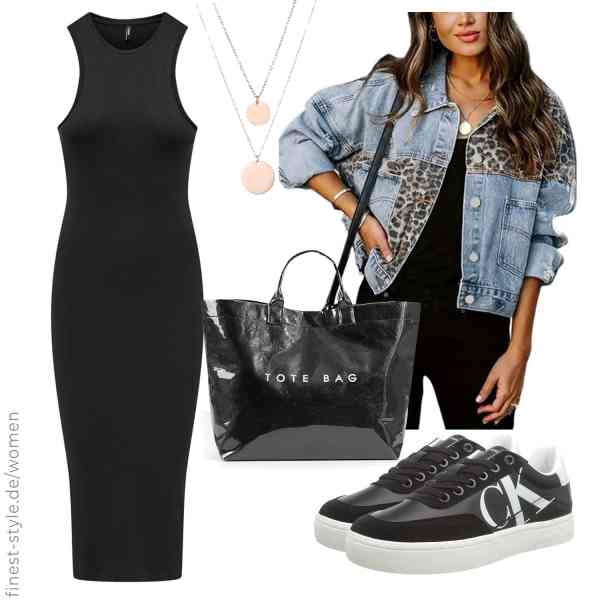 Top frauen-Outfit im Finest-Trend-Style für ein selbstbewusstes Modegefühl mit tollen Produkten von SWOAMER,ONLY,BONNYBIRD,Generisch,Calvin Klein