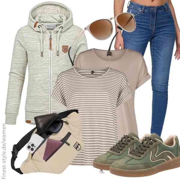 Top frauen-Outfit im Finest-Trend-Style für ein selbstbewusstes Modegefühl mit tollen Produkten von REPUBLIX,ONLY,REPUBLIX,wearPro,RUVO,Rieker