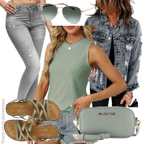 Top frauen-Outfit im Finest-Trend-Style für ein selbstbewusstes Modegefühl mit tollen Produkten von ,BellaDila,REPUBLIX,FILTRAL,VALENTINO,Tamaris