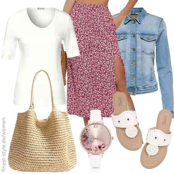 Top frauen-Outfit im Finest-Trend-Style für ein selbstbewusstes Modegefühl mit tollen Produkten von ,Street One,KOJOOIN,KIMOMT,Micmores,katliu