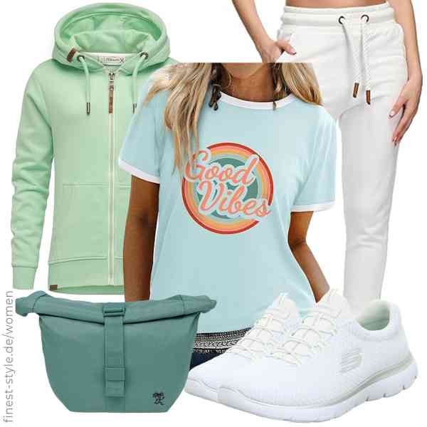 Top frauen-Outfit im Finest-Trend-Style für ein selbstbewusstes Modegefühl mit tollen Produkten von ,Dresswel,REPUBLIX,FUCHS & REBELL,Skechers