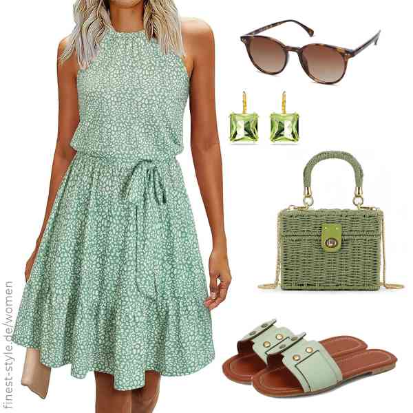 Top frauen-Outfit im Finest-Trend-Style für ein selbstbewusstes Modegefühl mit tollen Produkten von Newshows,Swarovski,SOJOS,SUKUTU,Gicoiz