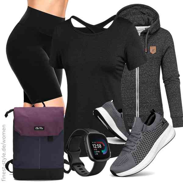 Top frauen-Outfit im Finest-Trend-Style für ein selbstbewusstes Modegefühl mit tollen Produkten von ,ADOME,TNNZEET,Fitbit,Ela Mo,Puweco