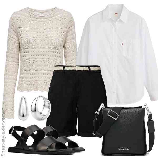 Top frauen-Outfit im Finest-Trend-Style für ein selbstbewusstes Modegefühl mit tollen Produkten von JACQUELINE de YONG,Levi's,s.Oliver,Calvin Klein,FIOROYAL,Clarks