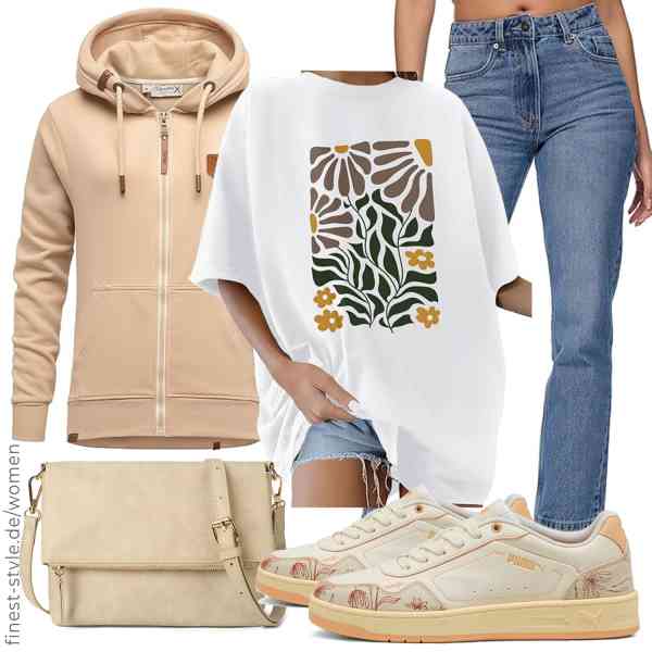 Top frauen-Outfit im Finest-Trend-Style für ein selbstbewusstes Modegefühl mit tollen Produkten von REPUBLIX,Lonya,REPUBLIX,Gladdon,PUMA