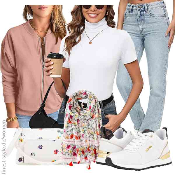 Top frauen-Outfit im Finest-Trend-Style für ein selbstbewusstes Modegefühl mit tollen Produkten von GeGekoko,Enjoyoself,REPUBLIX,FAIRYGATE,Desigual,GUESS