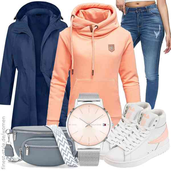 Top frauen-Outfit im Finest-Trend-Style für ein selbstbewusstes Modegefühl mit tollen Produkten von ATLASLAVA,REPUBLIX,REPUBLIX,Tommy Hilfiger,Sasrymnl,FILA