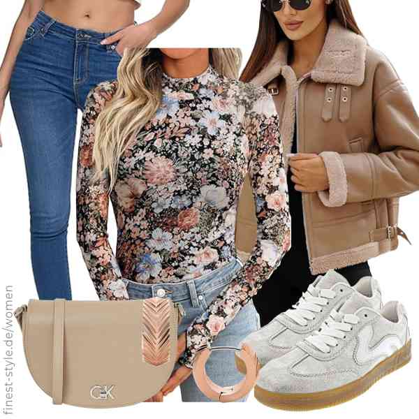 Top frauen-Outfit im Finest-Trend-Style für ein selbstbewusstes Modegefühl mit tollen Produkten von ,RUISHH,,FOSSIL,Calvin Klein,Rieker
