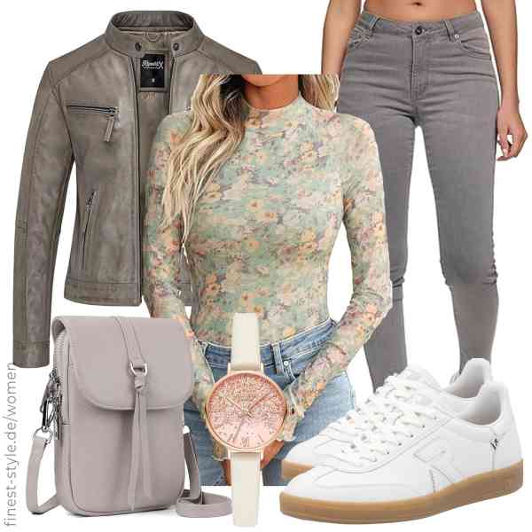Top frauen-Outfit im Finest-Trend-Style für ein selbstbewusstes Modegefühl mit tollen Produkten von REPUBLIX,RUISHH,REPUBLIX,Lola Rose,befen,Rieker