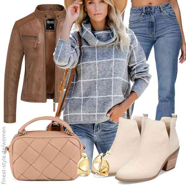 Top frauen-Outfit im Finest-Trend-Style für ein selbstbewusstes Modegefühl mit tollen Produkten von ,HEYPORK,REPUBLIX,Adramata,VIVISENCE,TOMS