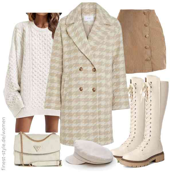 Top frauen-Outfit im Finest-Trend-Style für ein selbstbewusstes Modegefühl mit tollen Produkten von Vila,Saodimallsu,RSBFK,Sterkowski,GUESS,DREAM PAIRS