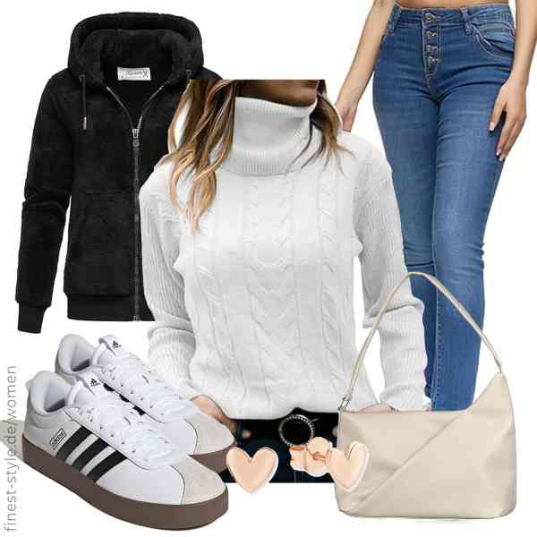 Top frauen-Outfit im Finest-Trend-Style für ein selbstbewusstes Modegefühl mit tollen Produkten von ,TrendiMax,REPUBLIX,s.Oliver,TOM TAILOR,adidas