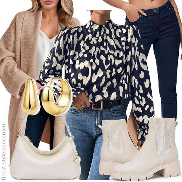 Top frauen-Outfit im Finest-Trend-Style für ein selbstbewusstes Modegefühl mit tollen Produkten von Saodimallsu,GORGLITTER,REPUBLIX,BOSTANTEN,FIOROYAL,Coutgo