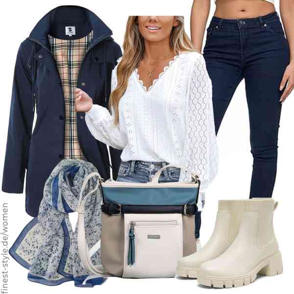Top frauen-Outfit im Finest-Trend-Style für ein selbstbewusstes Modegefühl mit tollen Produkten von ,CUPSHE,REPUBLIX,FAIRYGATE,TOM TAILOR,DREAM PAIRS