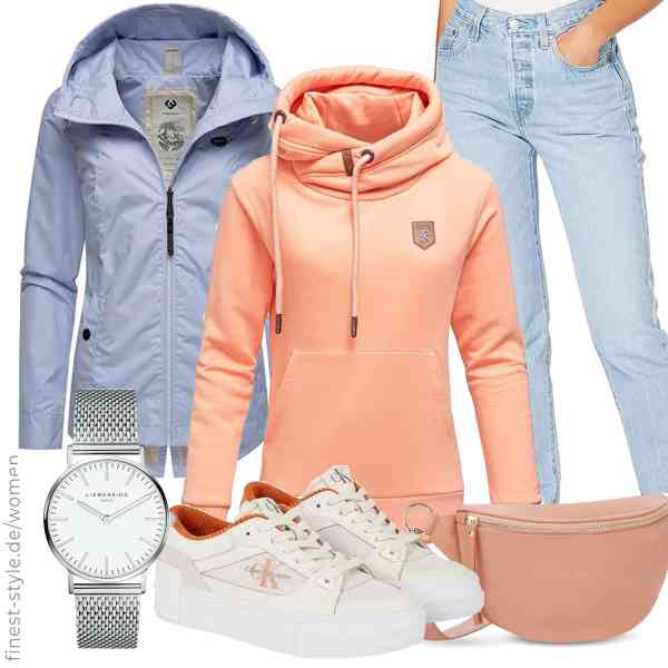 Top frauen-Outfit im Finest-Trend-Style für ein selbstbewusstes Modegefühl mit tollen Produkten von ,REPUBLIX,Levi\'s,LIEBESKIND,Expatrié,Calvin Klein