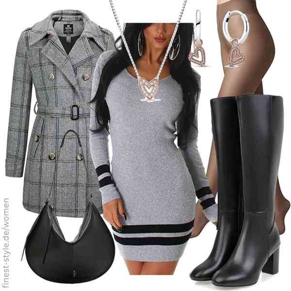 Top frauen-Outfit im Finest-Trend-Style für ein selbstbewusstes Modegefühl mit tollen Produkten von Wantdo,Jela London,Nur Die,PANDORA,LIEBESKIND,ticticlily