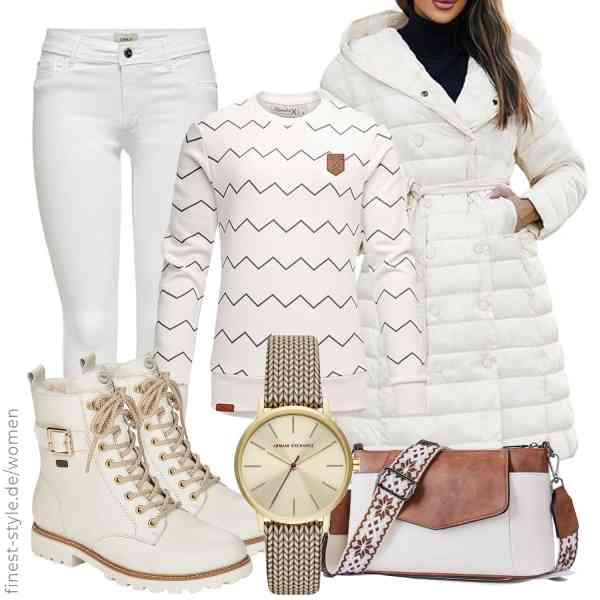 Top frauen-Outfit im Finest-Trend-Style für ein selbstbewusstes Modegefühl mit tollen Produkten von ,REPUBLIX,ONLY,Armani Exchange,MUIIKOLA,Remonte