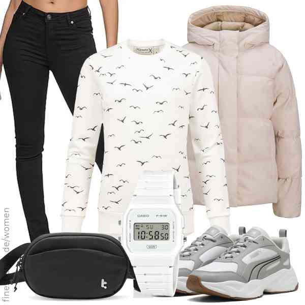 Top frauen-Outfit im Finest-Trend-Style für ein selbstbewusstes Modegefühl mit tollen Produkten von JACK & JONES,REPUBLIX,REPUBLIX,Casio,tomtoc,PUMA