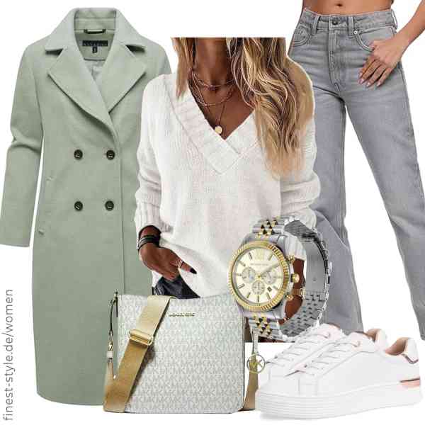 Top frauen-Outfit im Finest-Trend-Style für ein selbstbewusstes Modegefühl mit tollen Produkten von Navahoo,Wenrine,REPUBLIX,Michael Kors,Michael Kors,s.Oliver