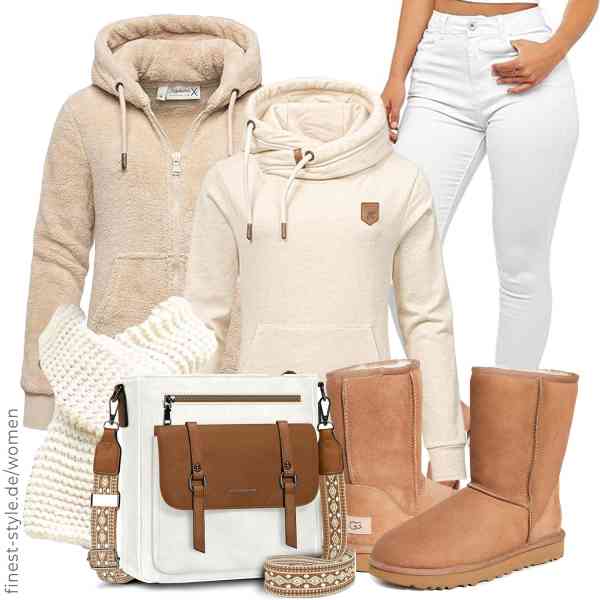 Top frauen-Outfit im Finest-Trend-Style für ein selbstbewusstes Modegefühl mit tollen Produkten von ,REPUBLIX,,RAINSMORE,DELEY,UGG