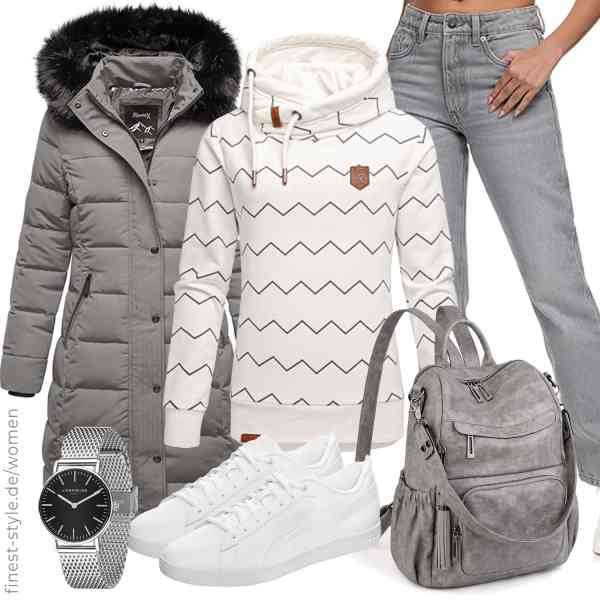 Top frauen-Outfit im Finest-Trend-Style für ein selbstbewusstes Modegefühl mit tollen Produkten von REPUBLIX,REPUBLIX,REPUBLIX,LIEBESKIND,UTO,PUMA