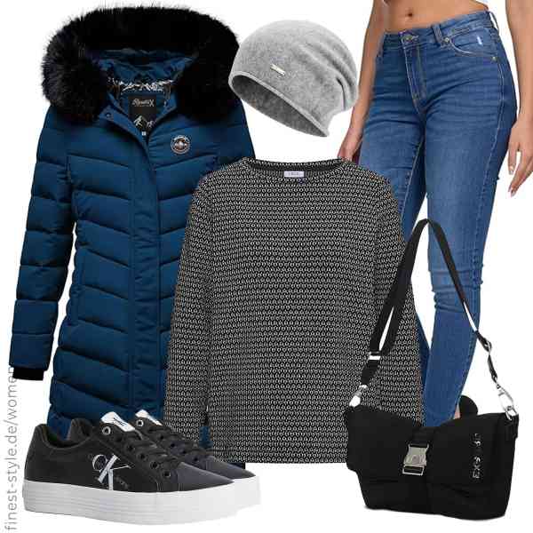 Top frauen-Outfit im Finest-Trend-Style für ein selbstbewusstes Modegefühl mit tollen Produkten von REPUBLIX,Cecil,REPUBLIX,Expatrié,HAMUNI,Calvin Klein