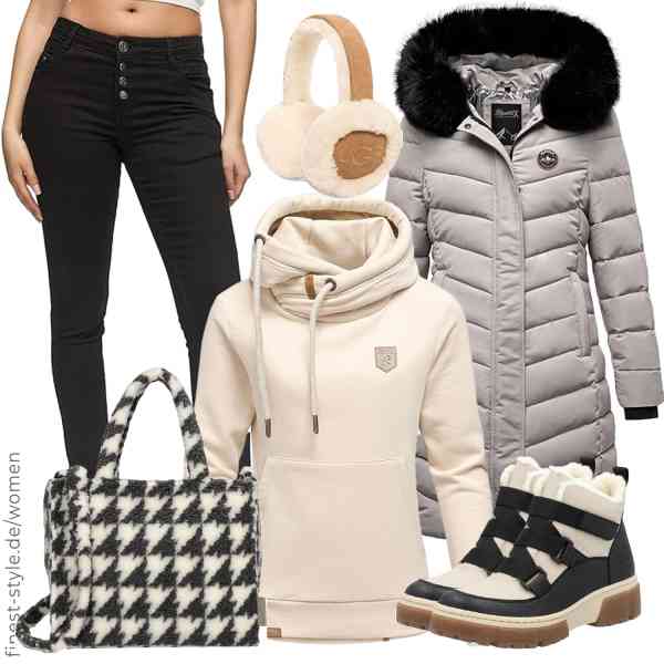 Top frauen-Outfit im Finest-Trend-Style für ein selbstbewusstes Modegefühl mit tollen Produkten von ,REPUBLIX,REPUBLIX,UGG,Beagles,Rieker