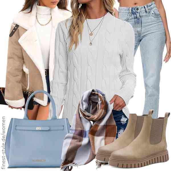 Top frauen-Outfit im Finest-Trend-Style für ein selbstbewusstes Modegefühl mit tollen Produkten von FUPODD,Breampot,REPUBLIX,WHCREAT,VICTORIA HYDE,MARCO TOZZI