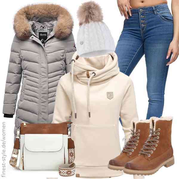 Top frauen-Outfit im Finest-Trend-Style für ein selbstbewusstes Modegefühl mit tollen Produkten von REPUBLIX,REPUBLIX,REPUBLIX,ELIMELI,DOB SECHS,Palado