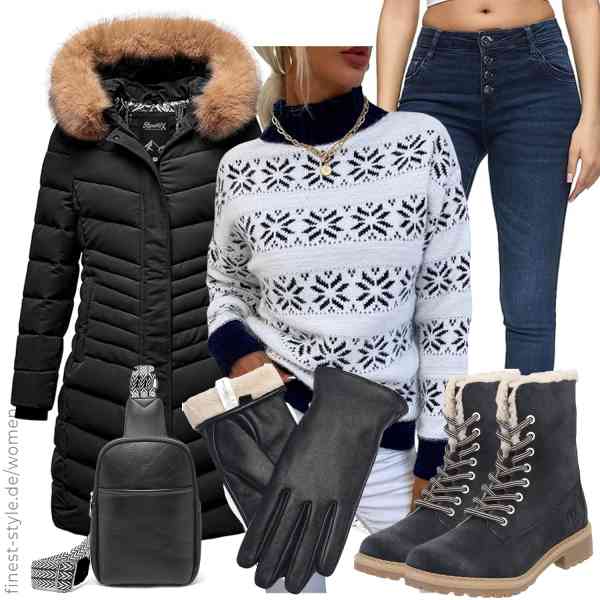 Top frauen-Outfit im Finest-Trend-Style für ein selbstbewusstes Modegefühl mit tollen Produkten von ,KANDEMY,REPUBLIX,Ymmchy,Miss Lulu,Palado