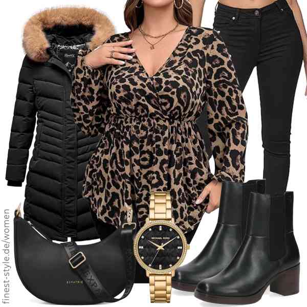 Top frauen-Outfit im Finest-Trend-Style für ein selbstbewusstes Modegefühl mit tollen Produkten von REPUBLIX,GORGLITTER,REPUBLIX,Michael Kors,Expatrié,CAPRICE