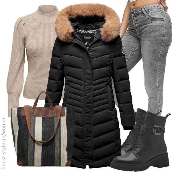 Top frauen-Outfit im Finest-Trend-Style für ein selbstbewusstes Modegefühl mit tollen Produkten von REPUBLIX,ONLY,REPUBLIX,HFLZBRO,Tamaris