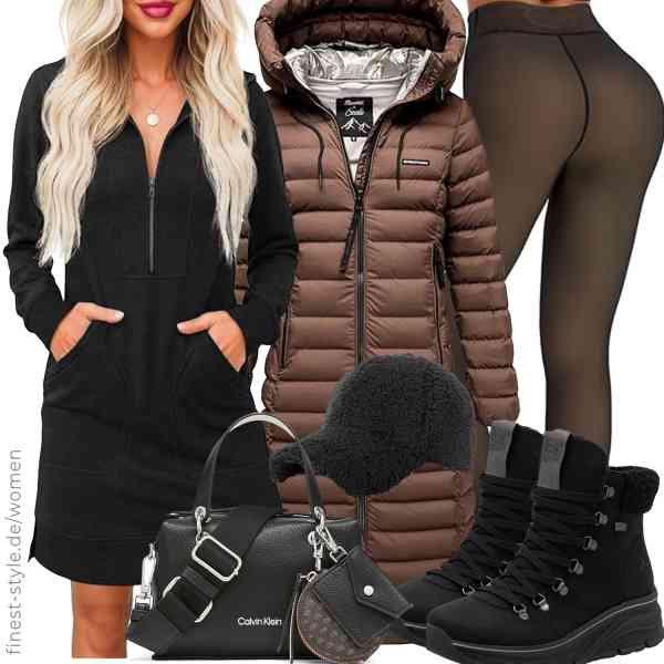 Top frauen-Outfit im Finest-Trend-Style für ein selbstbewusstes Modegefühl mit tollen Produkten von ,PrinStory,Spring Water,YAMEE,Calvin Klein,Rieker