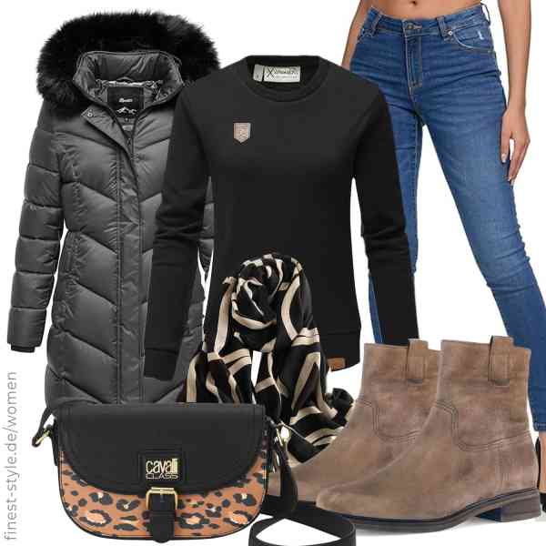 Top frauen-Outfit im Finest-Trend-Style für ein selbstbewusstes Modegefühl mit tollen Produkten von ,REPUBLIX,REPUBLIX,VELLETTE,Cavalli Class,Gabor