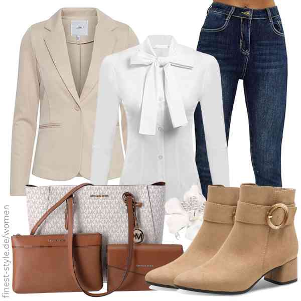 Top frauen-Outfit im Finest-Trend-Style für ein selbstbewusstes Modegefühl mit tollen Produkten von ,Kate Kasin,Yehopere,Mecool,Michael Kors,MARCO TOZZI