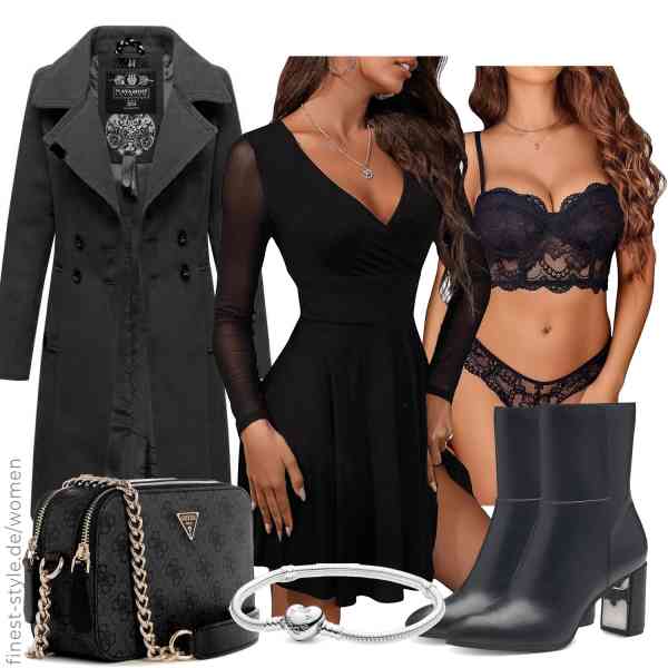 Top frauen-Outfit im Finest-Trend-Style für ein selbstbewusstes Modegefühl mit tollen Produkten von Navahoo,GORGLITTER,Avidlove,GUESS,PANDORA,Tamaris