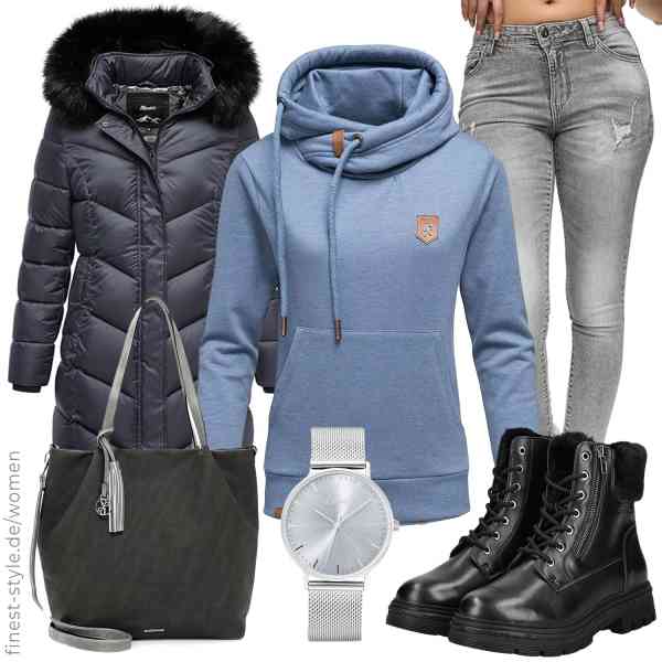 Top frauen-Outfit im Finest-Trend-Style für ein selbstbewusstes Modegefühl mit tollen Produkten von ,REPUBLIX,REPUBLIX,s.Oliver,Emily & Noah,TOM TAILOR