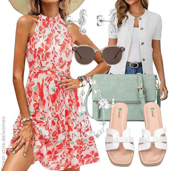 Top frauen-Outfit im Finest-Trend-Style für ein selbstbewusstes Modegefühl mit tollen Produkten von ,OUGES,Kapten & Son,Gladdon,LOLIAS,Ataiwee