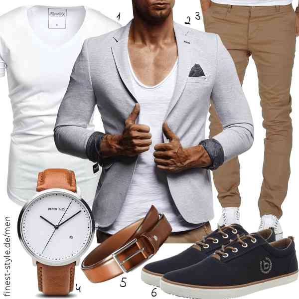 Top herren-Outfit im Finest-Trend-Style für ein selbstbewusstes Modegefühl mit tollen Produkten von REPUBLIX,Leif Nelson,Amaci&Sons,BERING,MLT Belts & Accessoires,bugatti