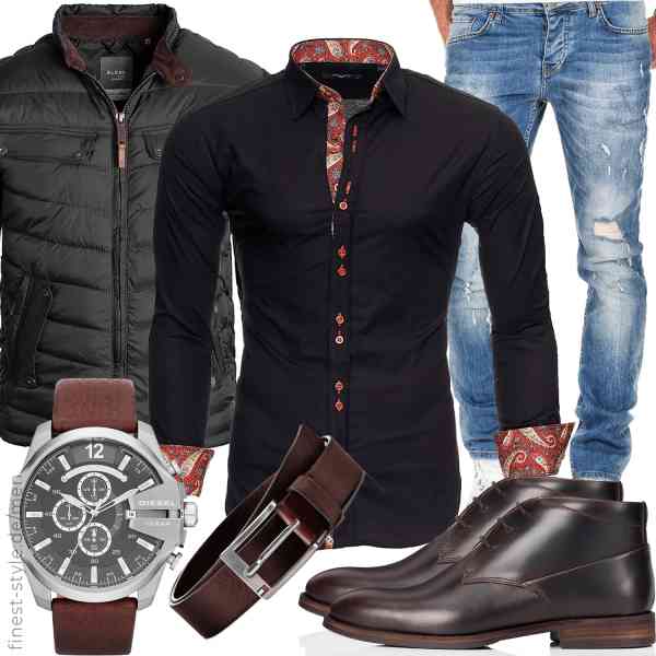 Top herren-Outfit im Finest-Trend-Style für ein selbstbewusstes Modegefühl mit tollen Produkten von Blend,Kayhan,Amaci&Sons,Diesel,Tommy Hilfiger,find.