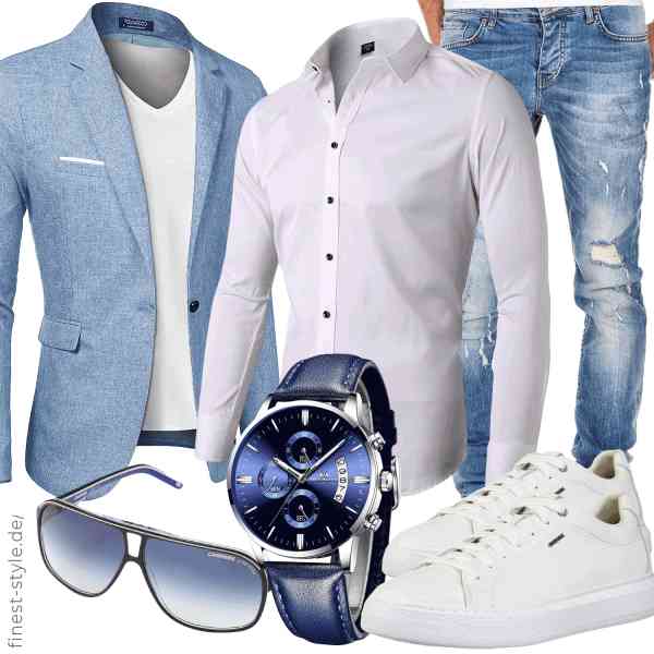 Top herren-Outfit im Finest-Trend-Style für ein selbstbewusstes Modegefühl mit tollen Produkten von MAXMODA,INFLATION,Amaci&Sons,MEGALITH,Carrera,Geox