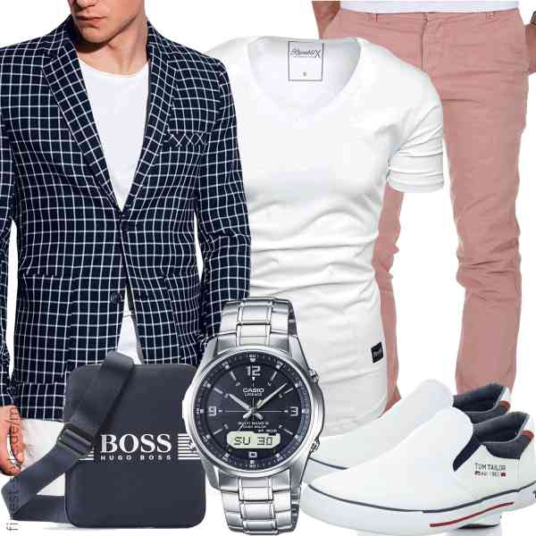Top herren-Outfit im Finest-Trend-Style für ein selbstbewusstes Modegefühl mit tollen Produkten von Ombre,REPUBLIX,Amaci&Sons,Casio,BOSS,TOM TAILOR