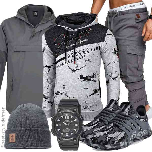 Top herren-Outfit im Finest-Trend-Style für ein selbstbewusstes Modegefühl mit tollen Produkten von bw-online-shop,Baxboy,Amaci&Sons,Casio,Michael Heinen,ZOCAVIA