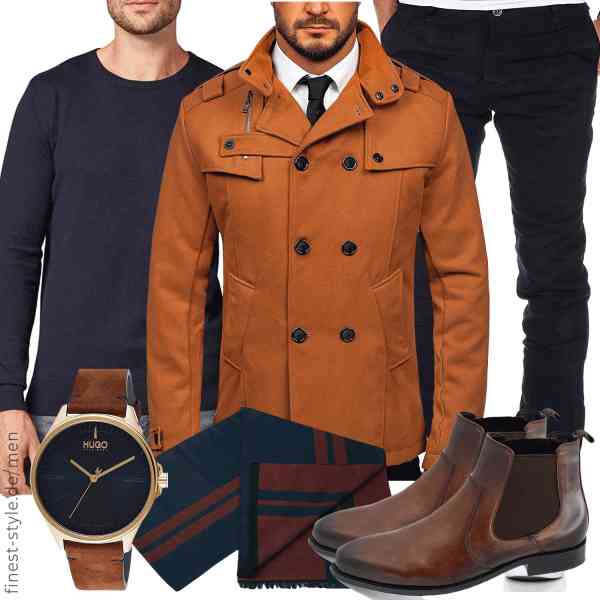 Top herren-Outfit im Finest-Trend-Style für ein selbstbewusstes Modegefühl mit tollen Produkten von BOLF,TOM TAILOR,Amaci&Sons,HUGO,PB Pietro Baldini,FRETZ MEN
