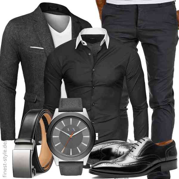 Top herren-Outfit im Finest-Trend-Style für ein selbstbewusstes Modegefühl mit tollen Produkten von COOFANDY,DESAI,Kayhan,Amaci&Sons,Armani Exchange,BOSTANTEN,DESAI,COOFANDY,Kayhan,Amaci&Sons,Armani Exchange,BOSTANTEN,DESAI